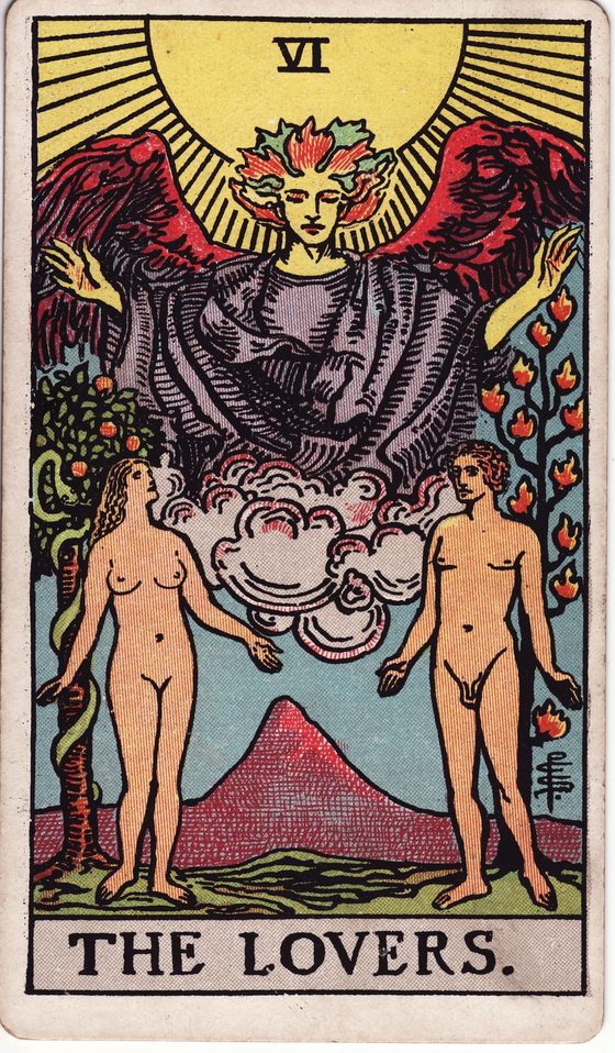 The Lovers — Rider-Waite tarot card