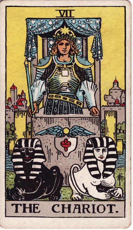 The Chariot — Rider-Waite tarot card