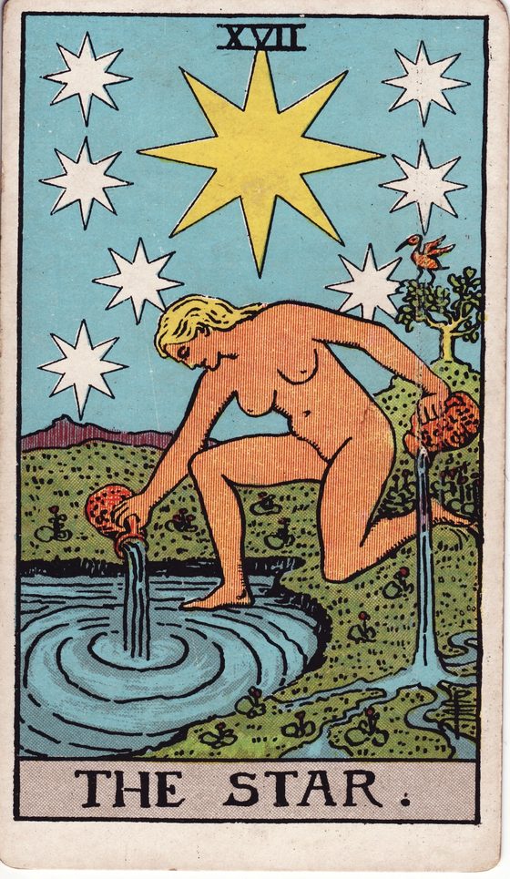 The Star — Rider-Waite tarot card
