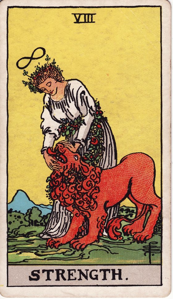 Strength — Rider-Waite tarot card
