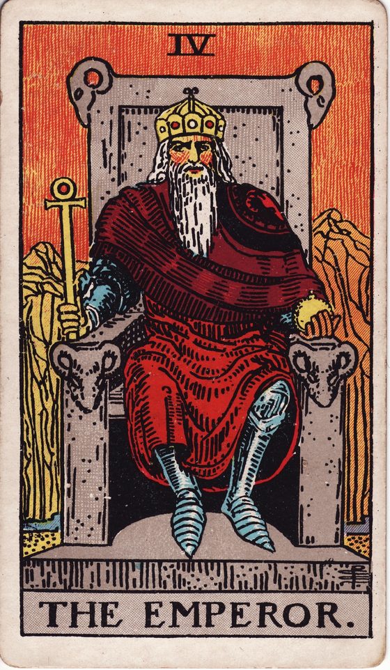 The Emperor — Rider-Waite tarot card