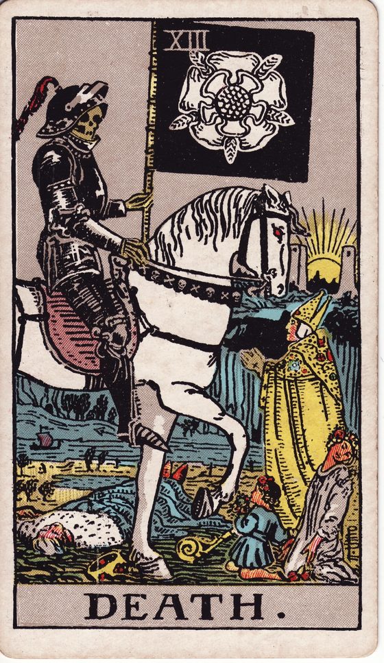 Death — Rider-Waite tarot card