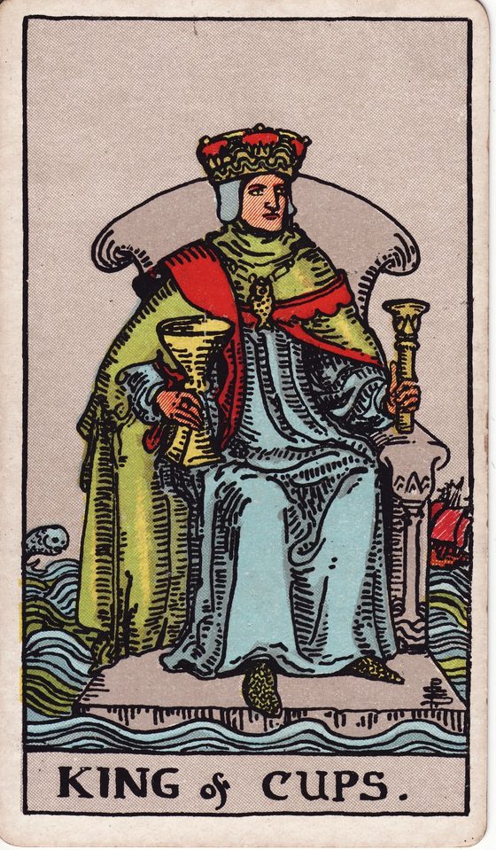King of Cups — Rider-Waite tarot card