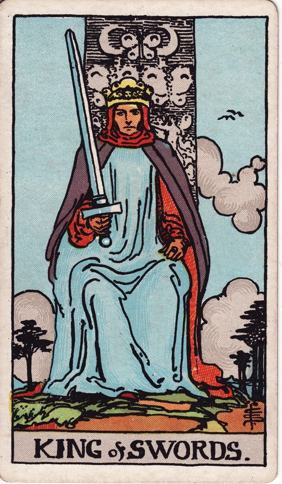 King of Swords — Rider-Waite tarot card