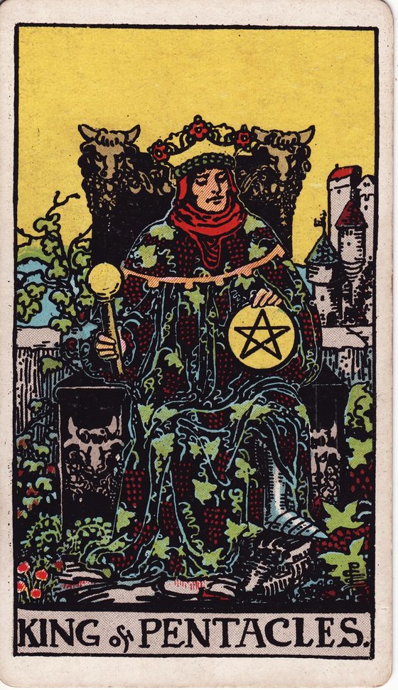 King of Pentacles — Rider-Waite tarot card