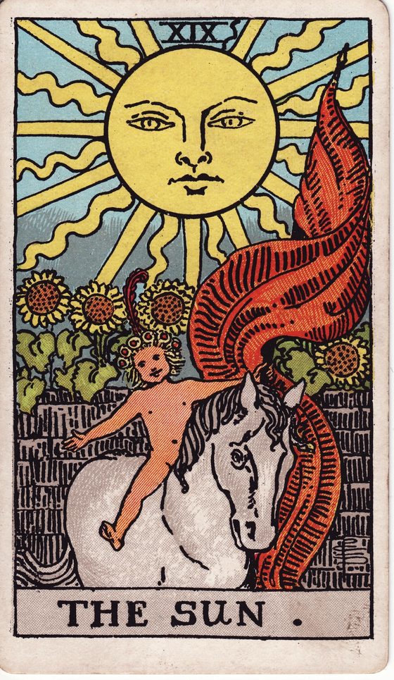 The Sun — Rider-Waite tarot card